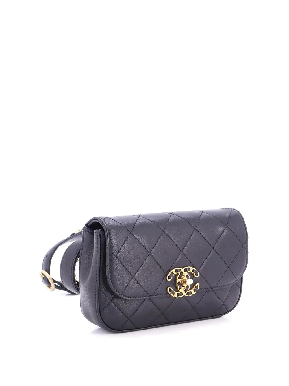 Chanel Chain Infinity Waist Bag Quilted #287624C28B